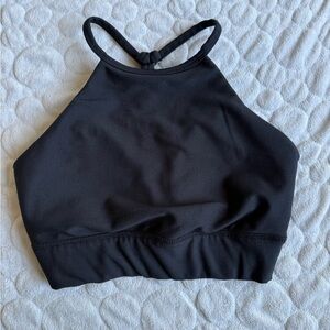 Abercrombie & Fitch Black Sports Bra with Racerback